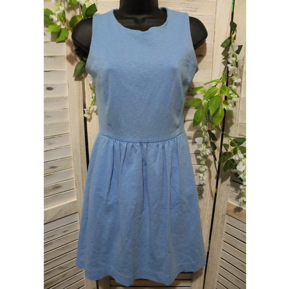 J. Crew Dresses J Crew Periwinkle Fit And Flare Skaters Dress 85